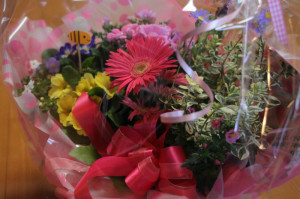 [fb-5000]　超人気☆フラワーンダフルバスケット(Ｌ)　