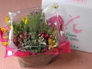 フラワーンダフルバスケット