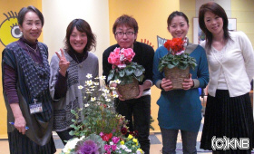 「KNBweb　鍋田恭子のよってかれま～」に掲載されました！！