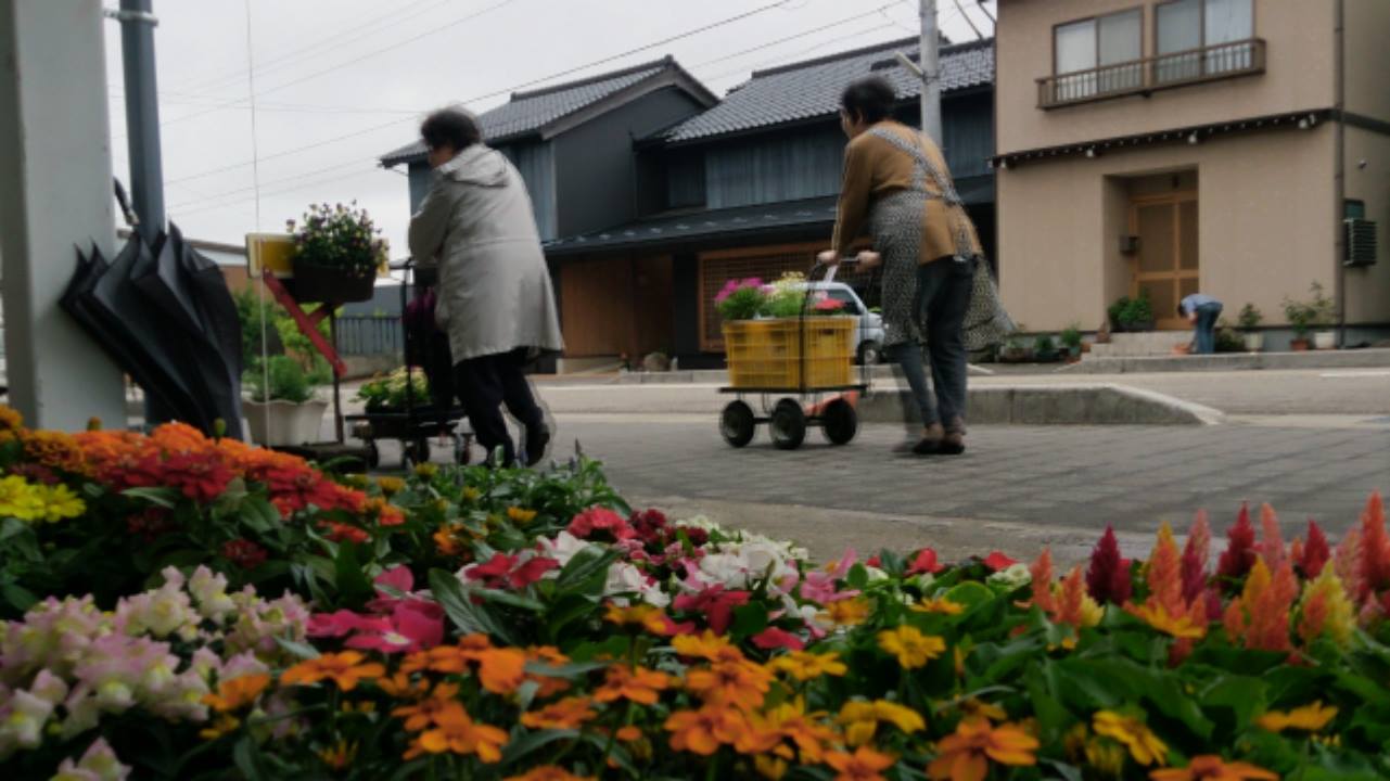寄せ植え教室フル回転！！