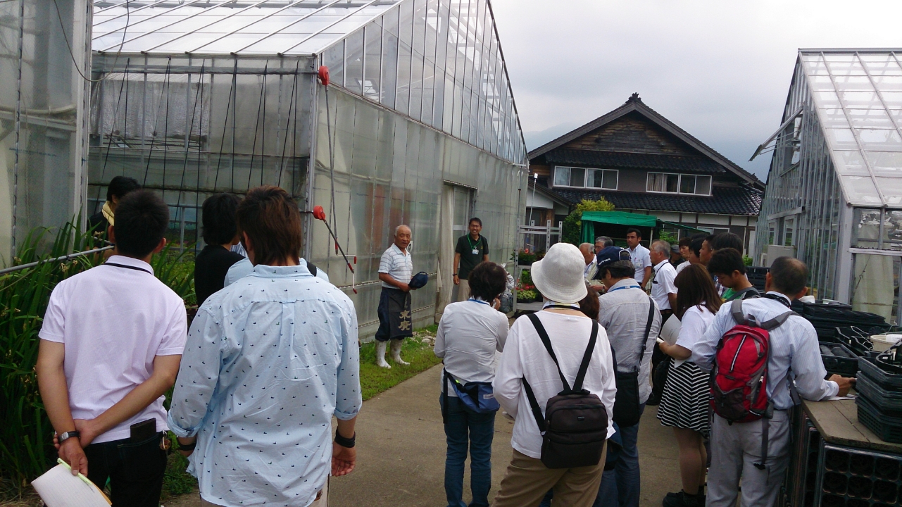 農業高校専攻科ご一行様ご来園