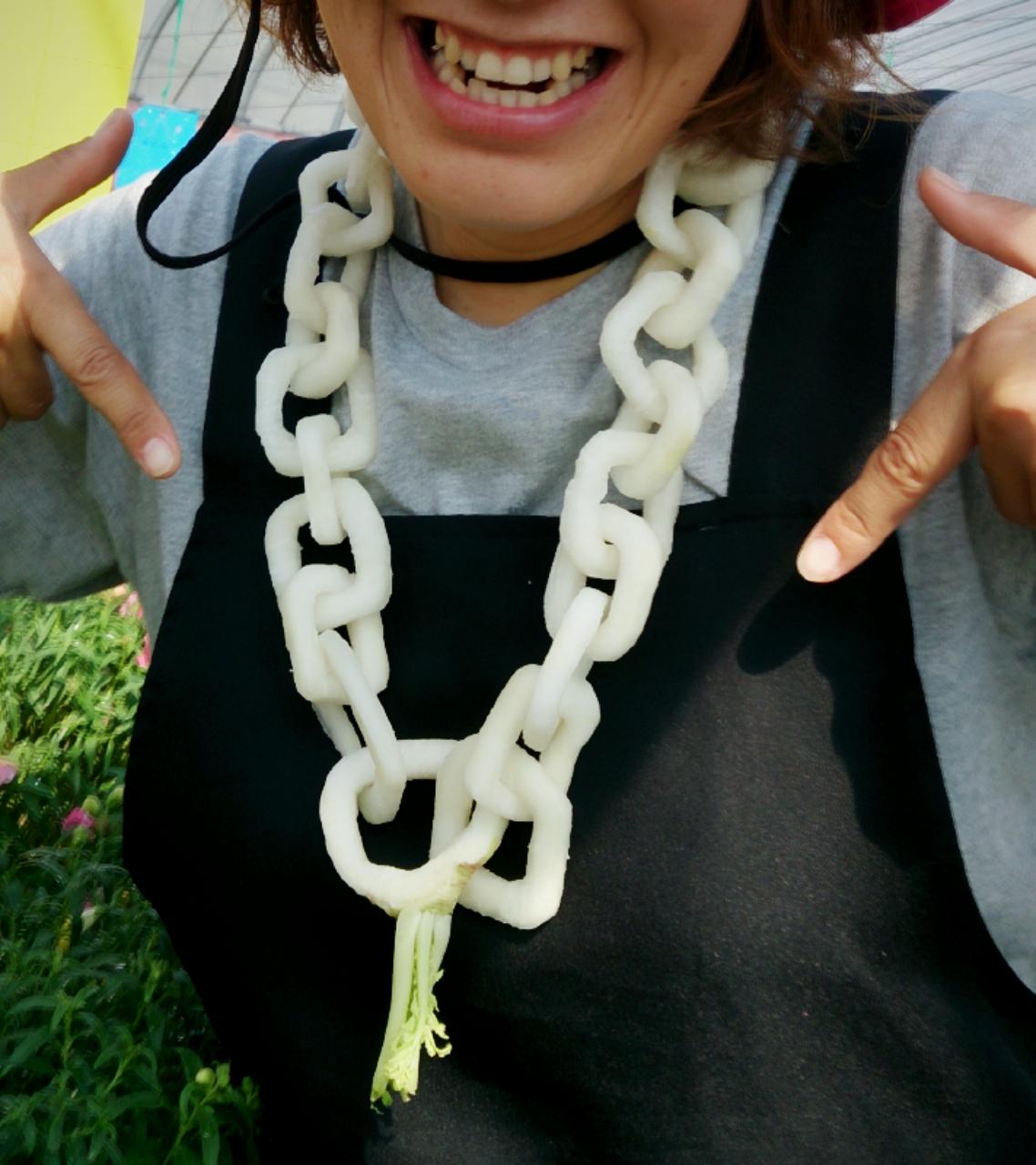 大根ネックレス！？