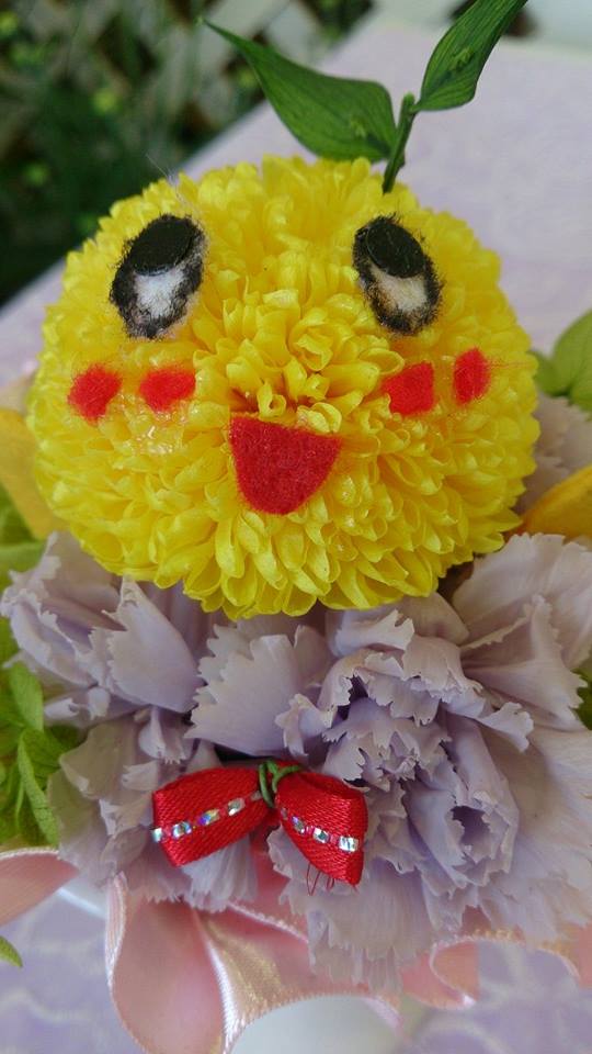 花まつり「マムを集めて」