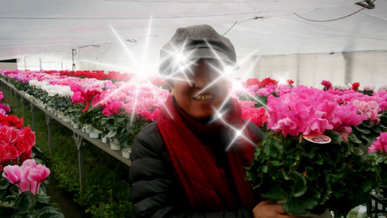 第１号当選者ご来園