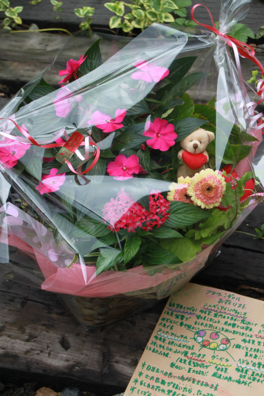 お世話になった方へ☆