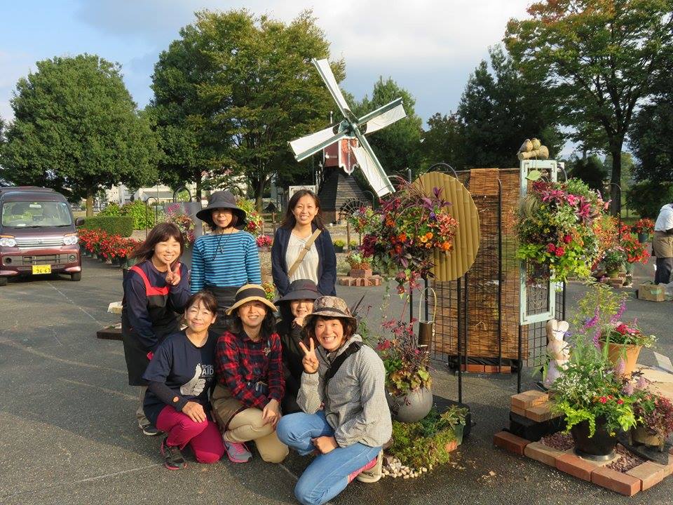 日本ハンギングバスケット協会北陸支部展覧会