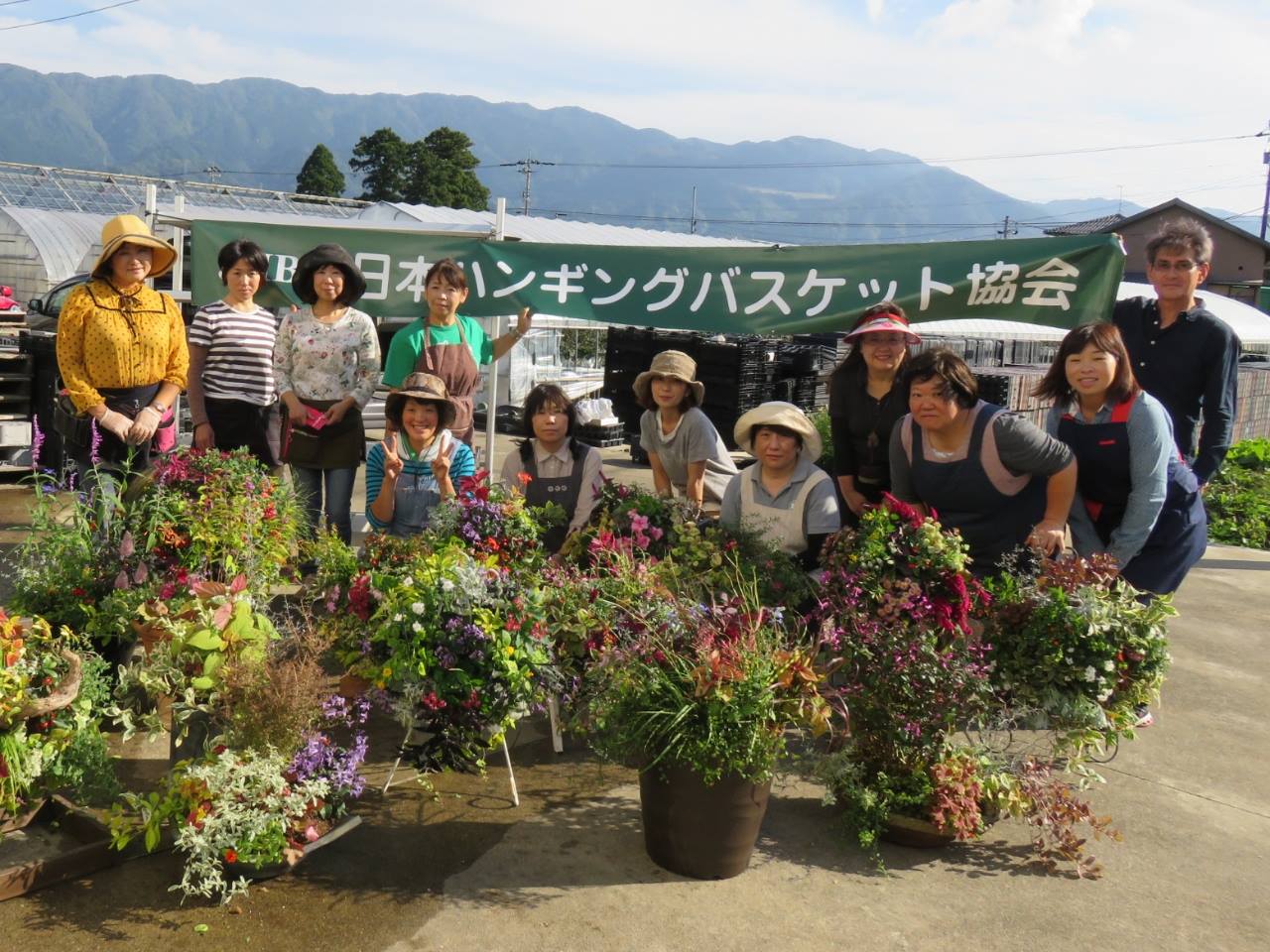 日本ハンギングバスケット協会北陸支部お勉強会