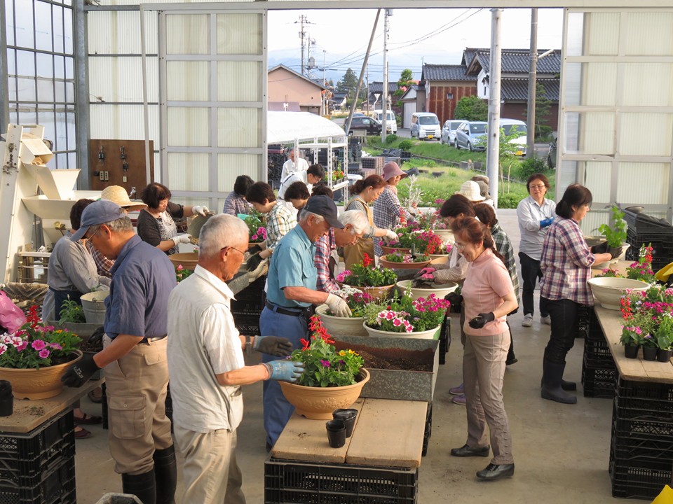 城端地区のコンテナコンテスト作品作りも完了☆