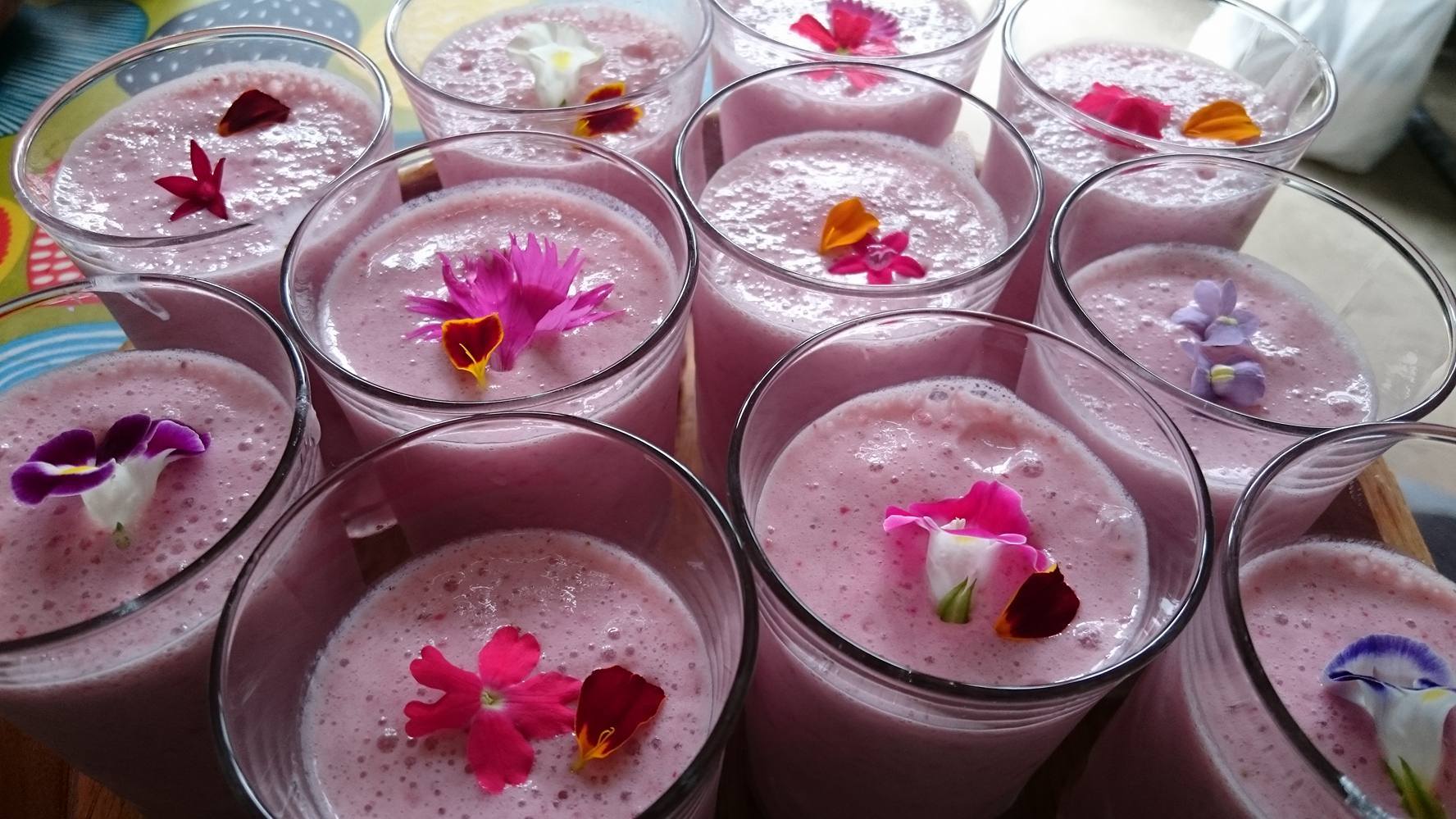 寄せ植え教室におもてなし♪