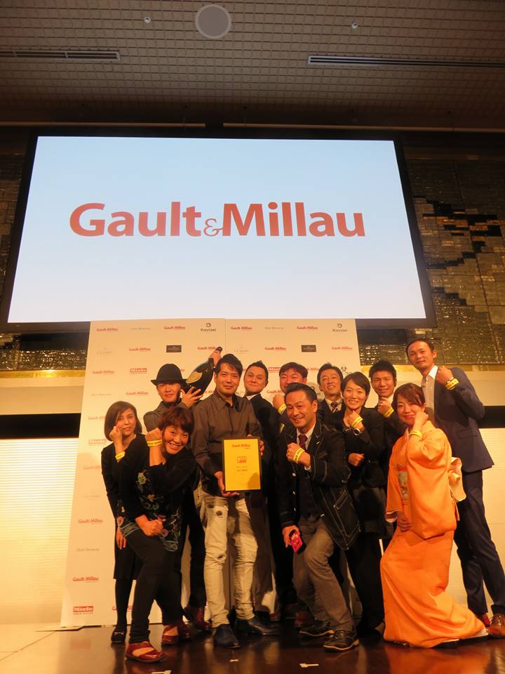 フランス美食ガイド本「ゴ・エ・ミヨ」の発刊記念パーティー☆