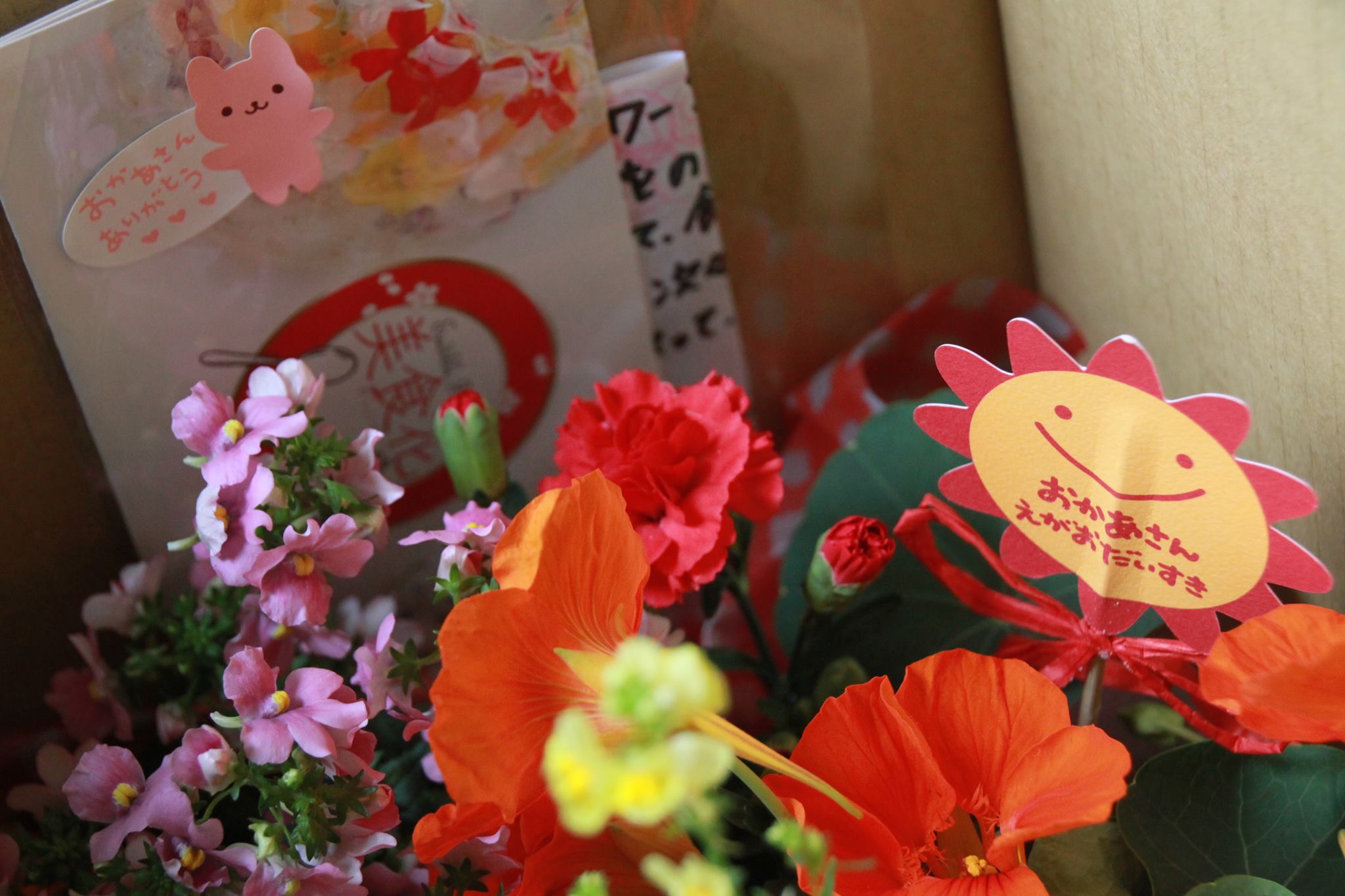 母の日、多くの感動をありがとうございました！！