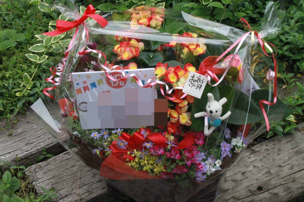 引き続き、開店のお祝い花☆