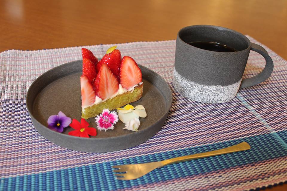 ケーキとコラボ♪