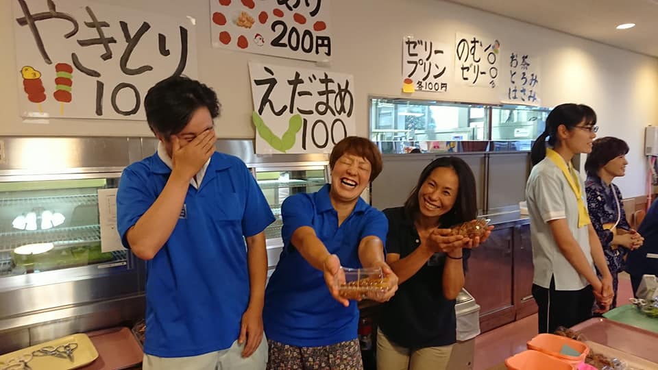 納涼祭のお手伝い