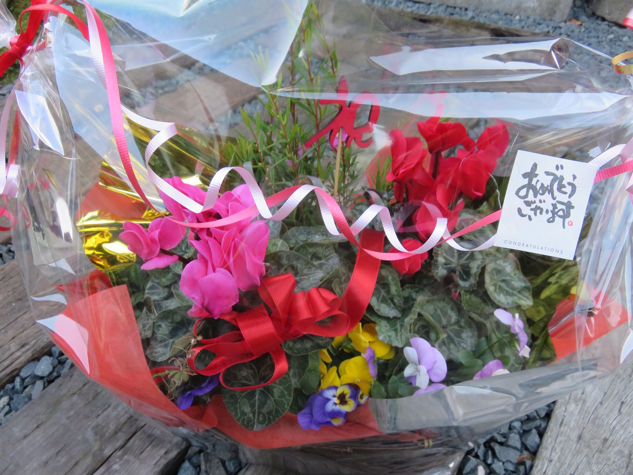 金婚式に贈るフラワーギフト☆