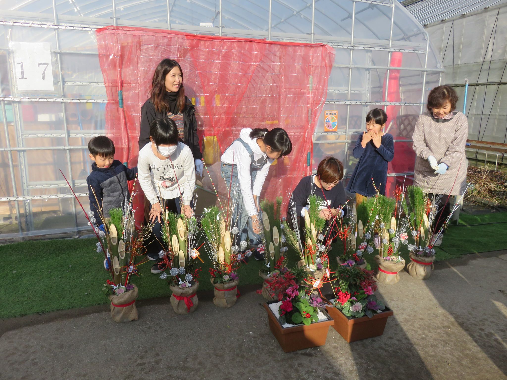 今年も門松教室