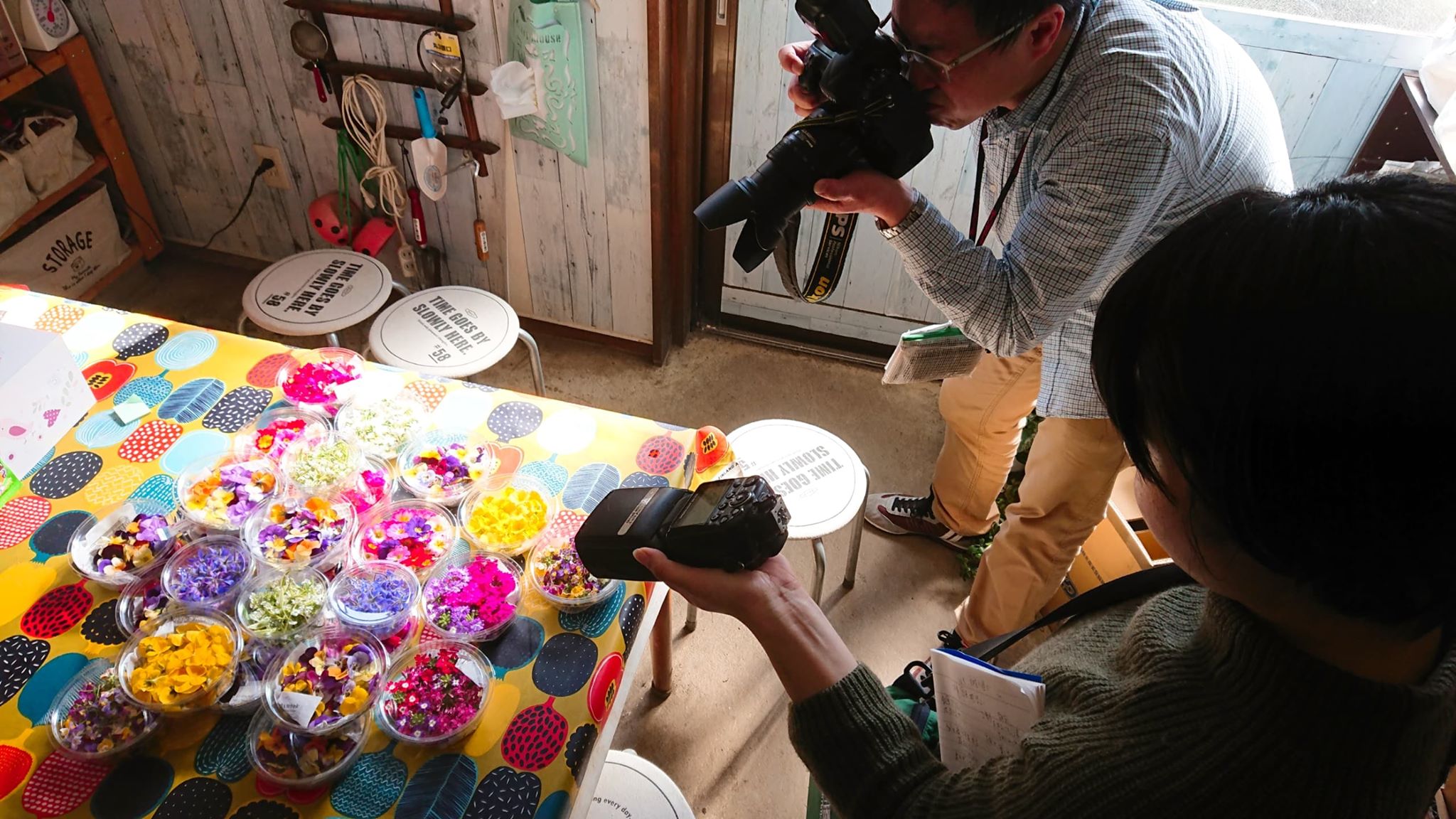 北陸中日新聞の取材でした