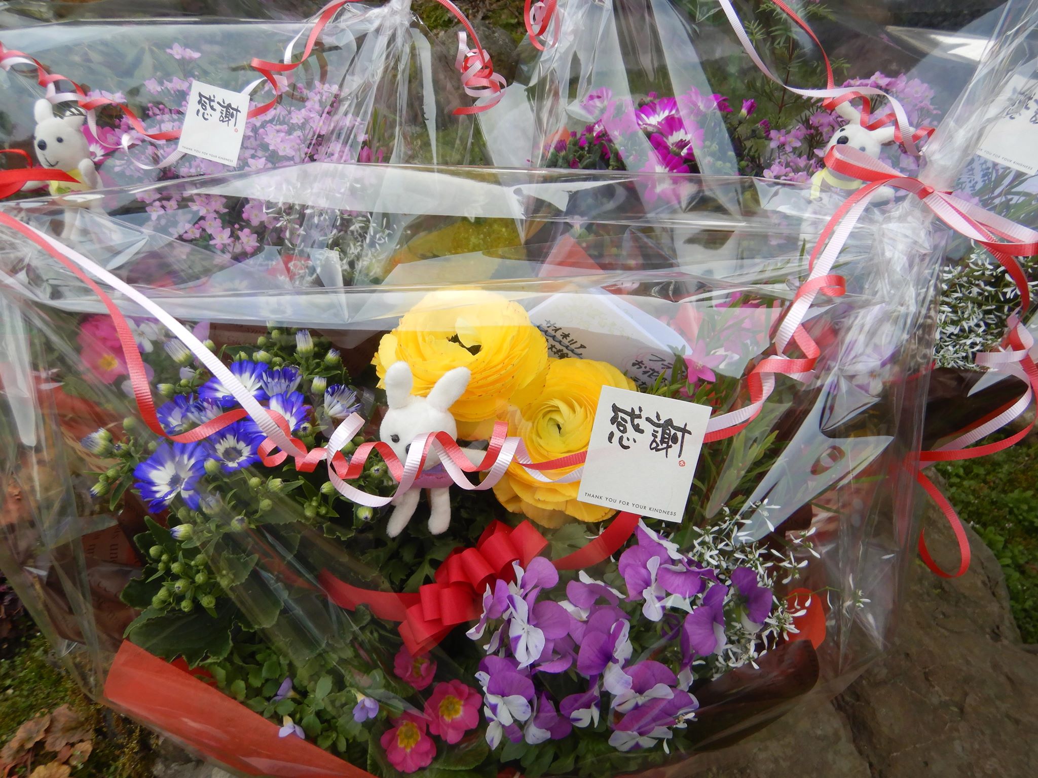 フラワーンダフルバスケット「感謝」