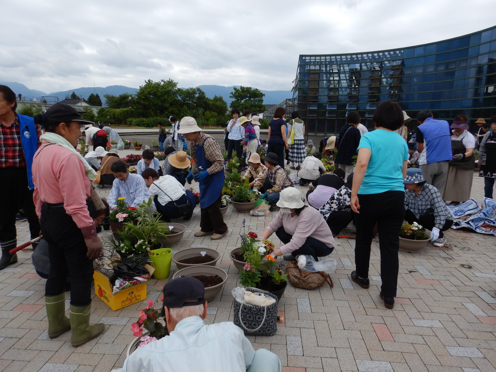 全国花のまちづくり南砺大会に向けて
