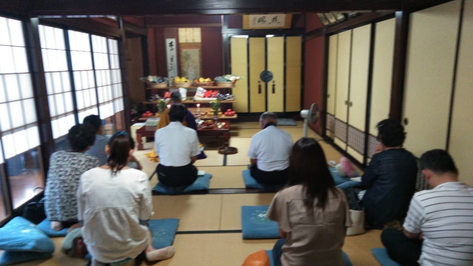 ご先祖様のおせがけ