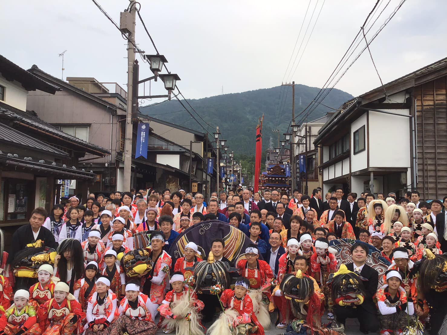 初☆南砺市獅子舞競演会
