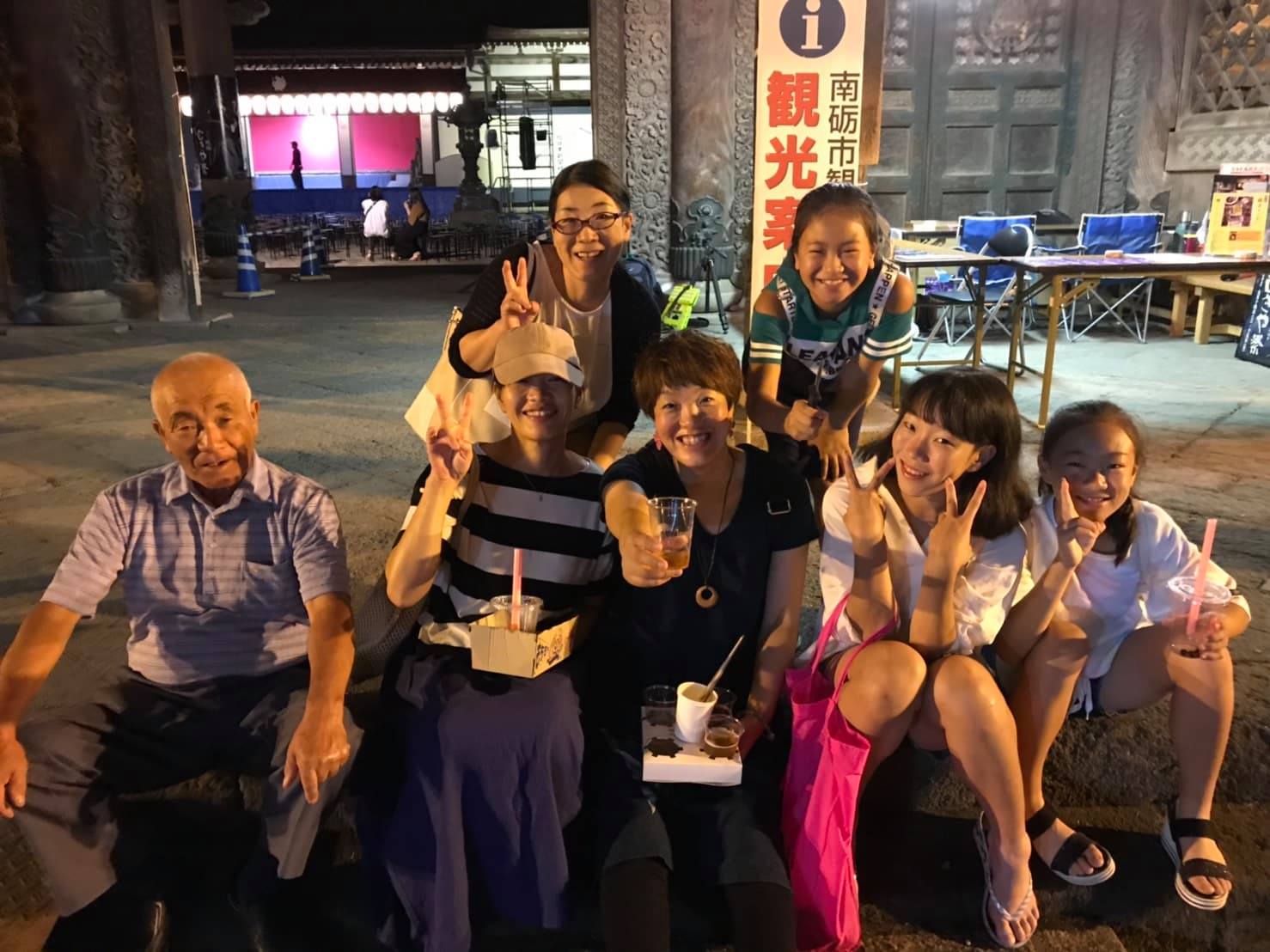 今年の麦屋祭りはお天気に恵めれて