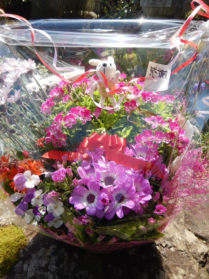 お祝いにフラワーンダフル🌸