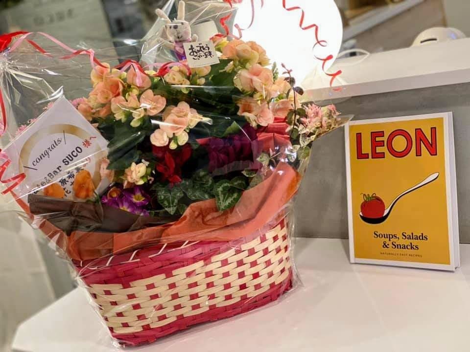 お祝いのお花に🌸