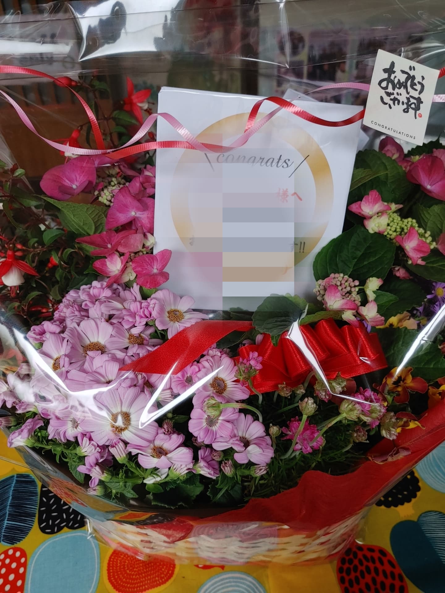 フラワーバスケット🌸