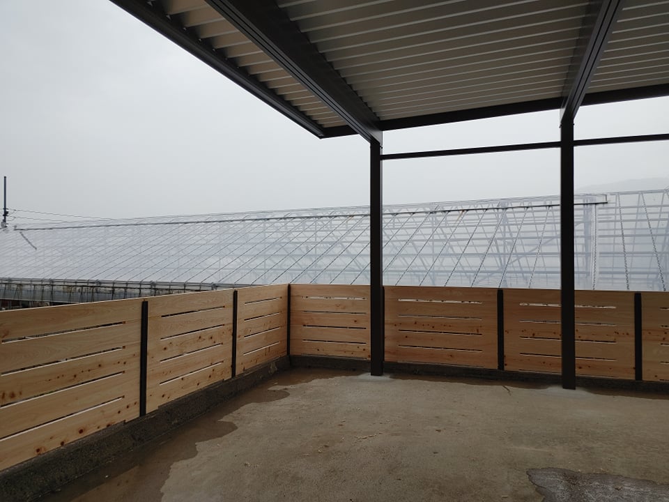 車両倉庫新設完了！！