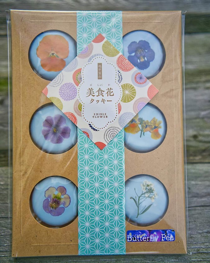 １９HITOYASUMIさんの美食花クッキー