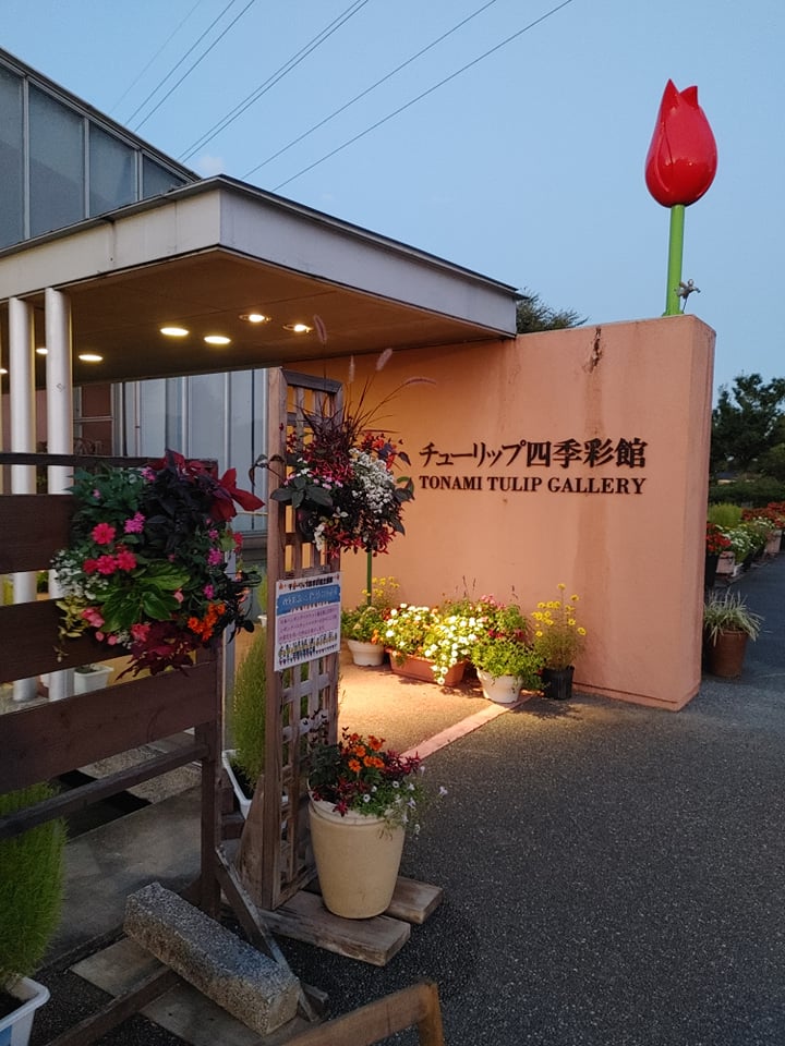 チューリップ色彩館ハンギング設置☆