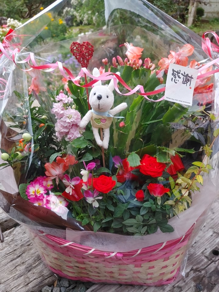 退職祝いにフラワーンダフル🌸