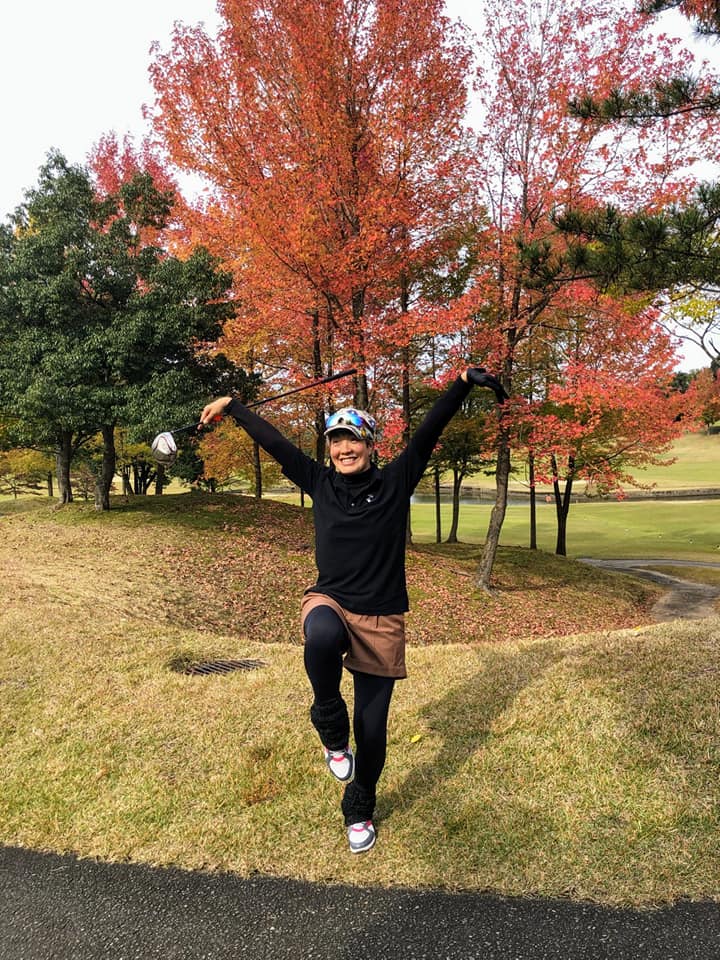 ゴルフは年に２回の恒例行事