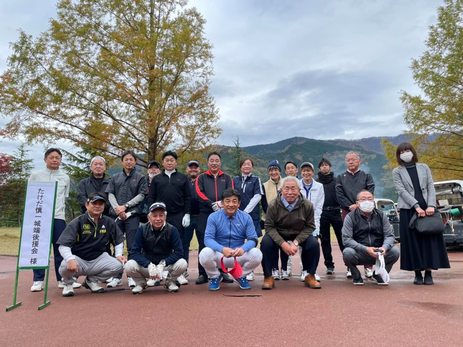 初ゴルフコンペ