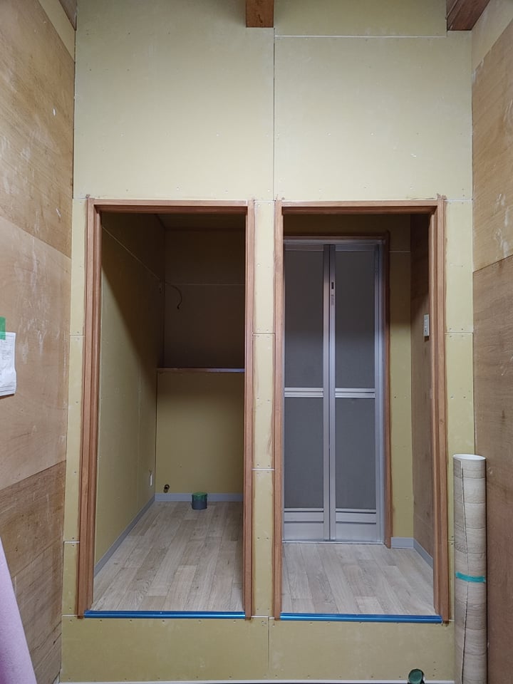 トイレ工事完成間近！！！