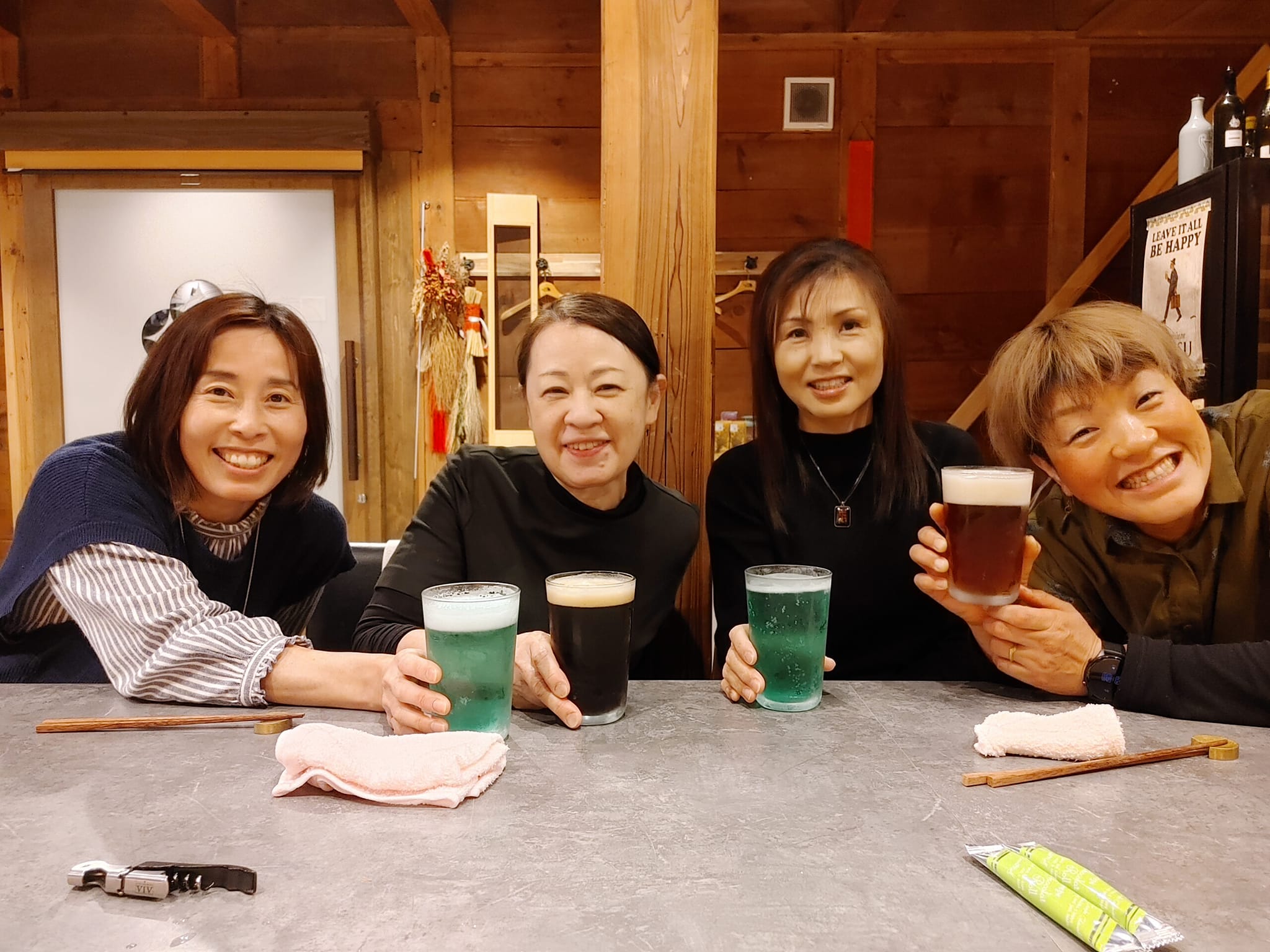 三役打ち上げ！！