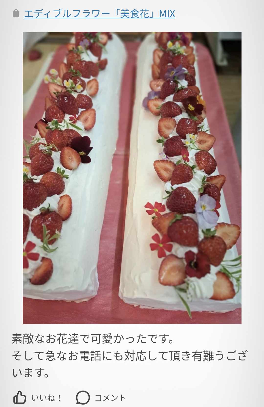 還暦のお祝いケーキご報告