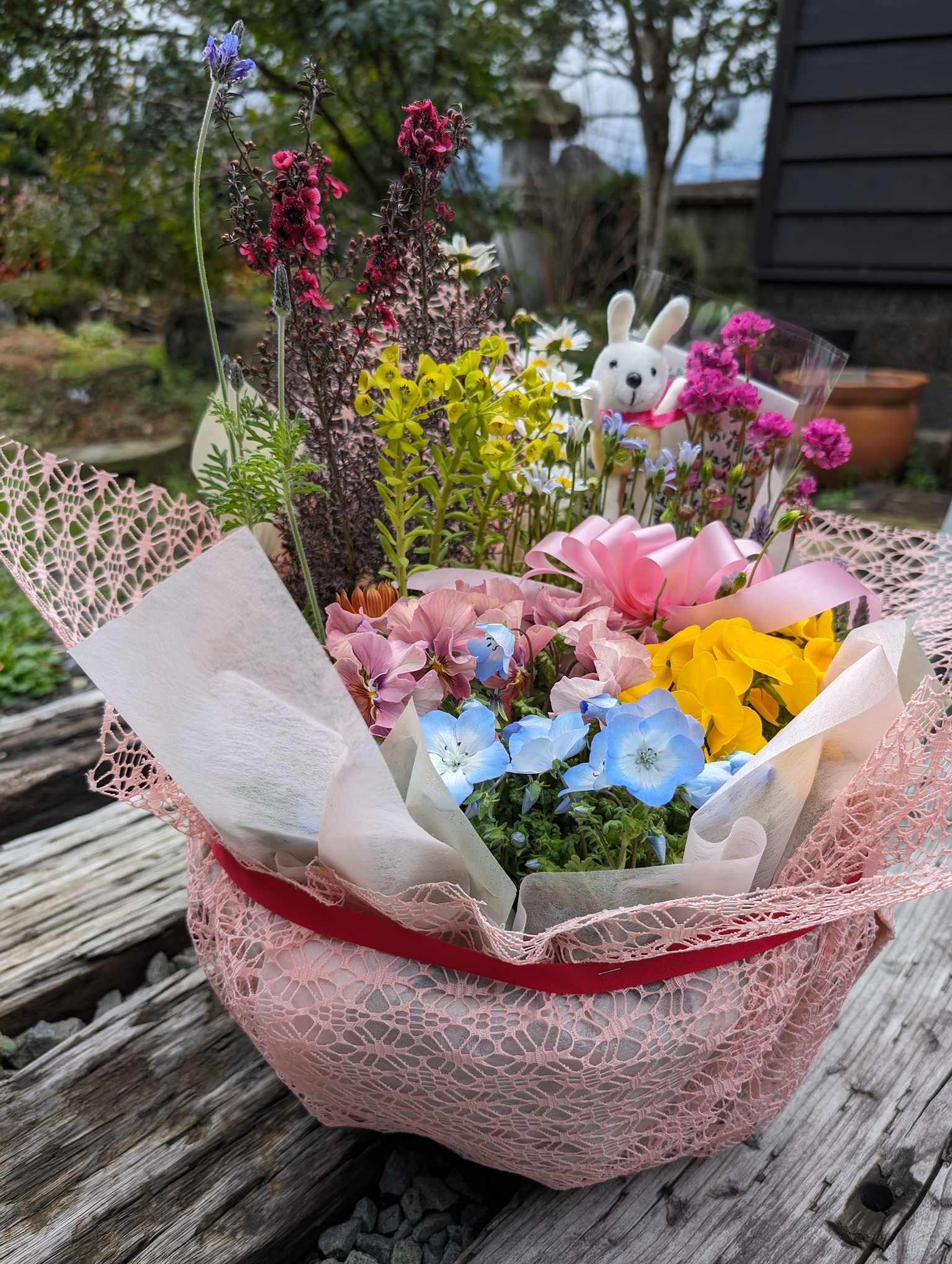先生へ感謝の気持ちを