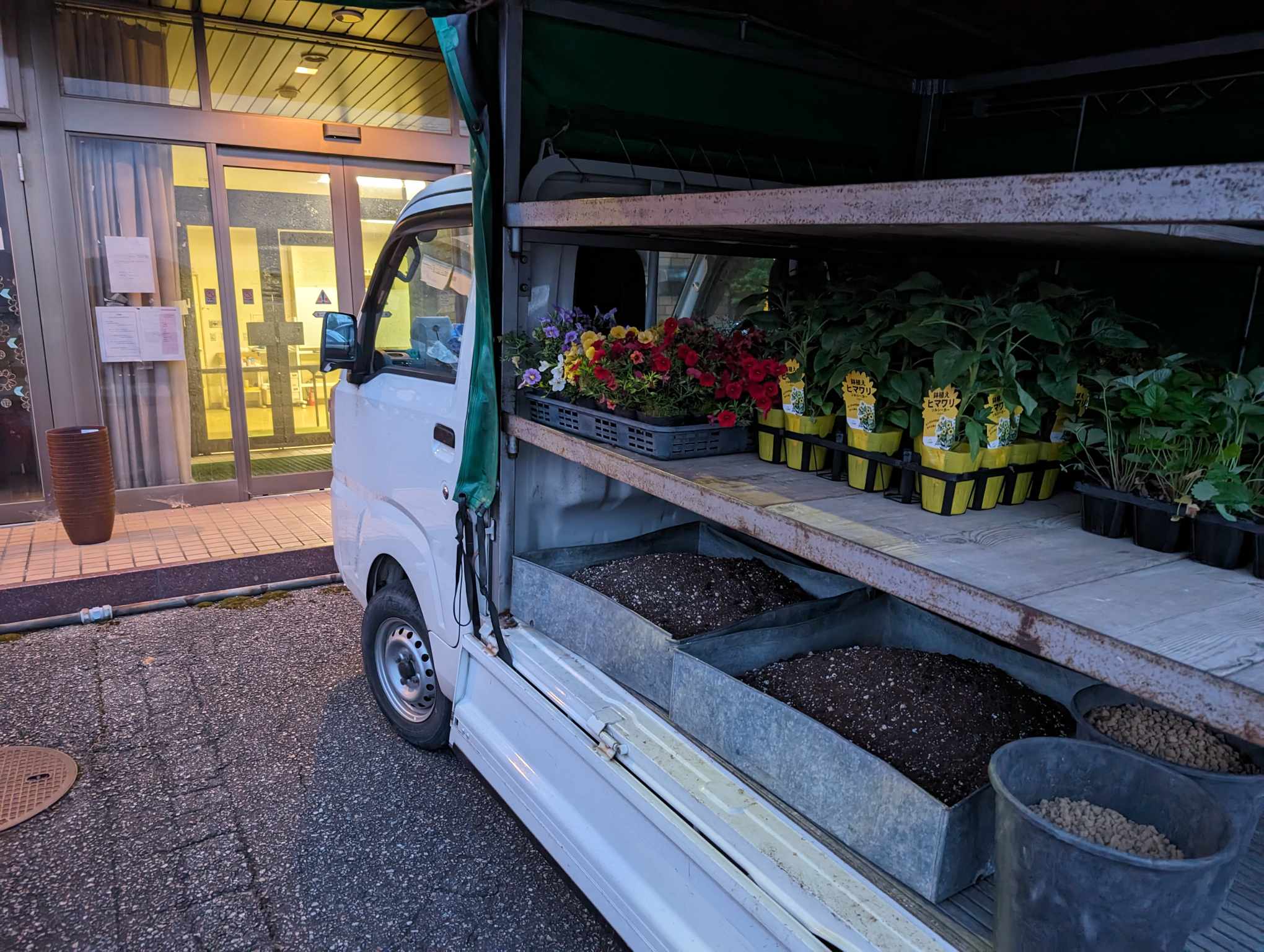 連日寄せ植え教室❀
