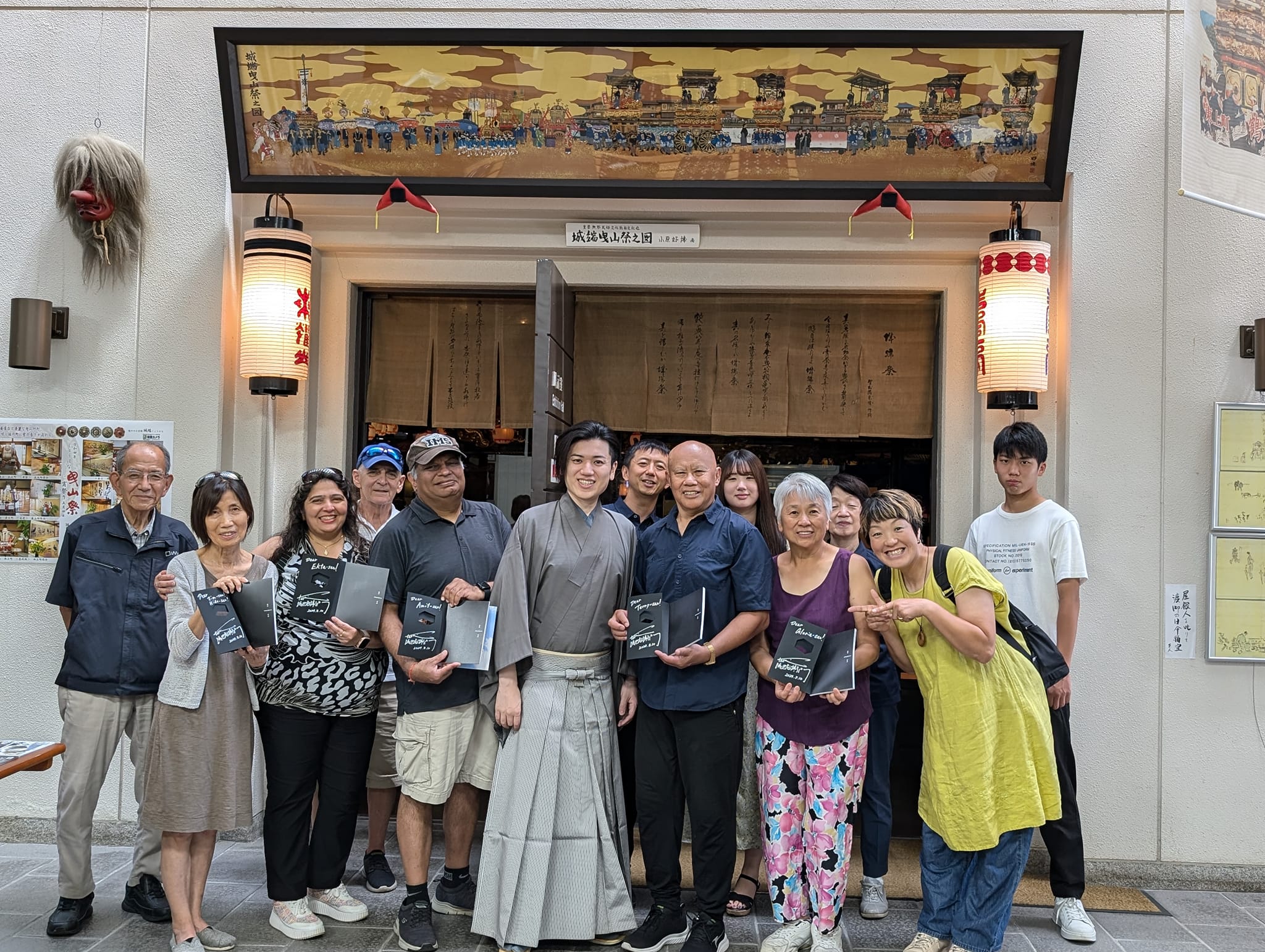 マルボロ御一行様　城端へ