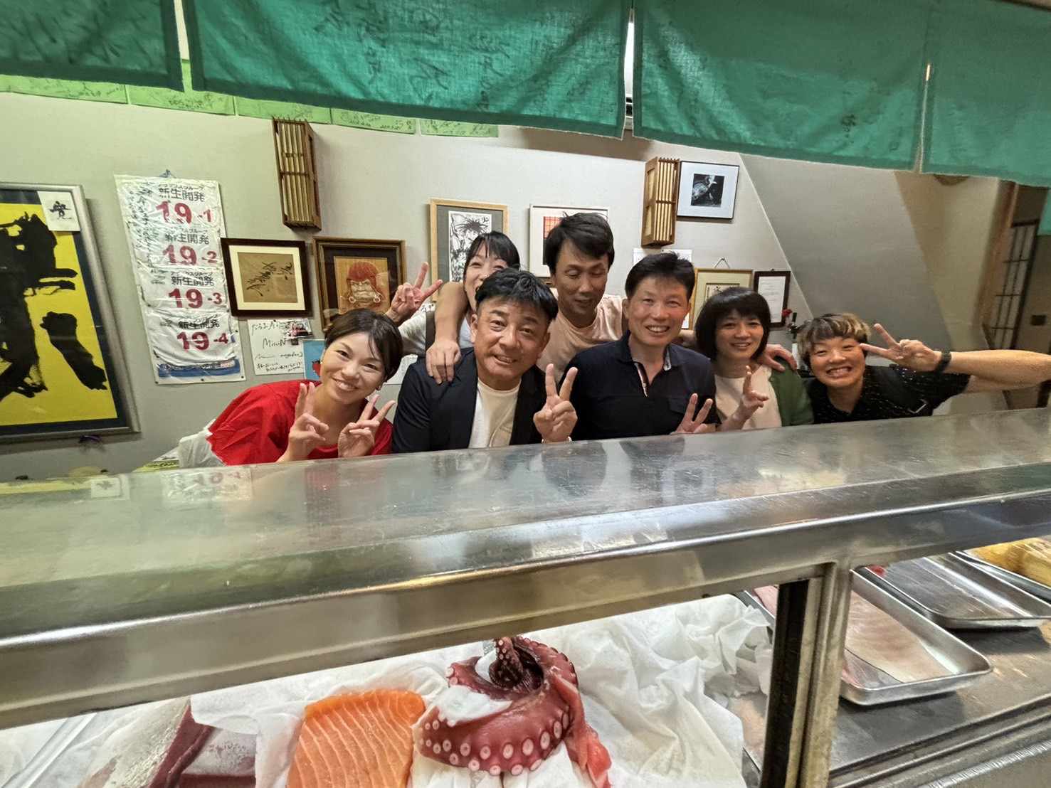 小杉高校の大先輩を囲んで