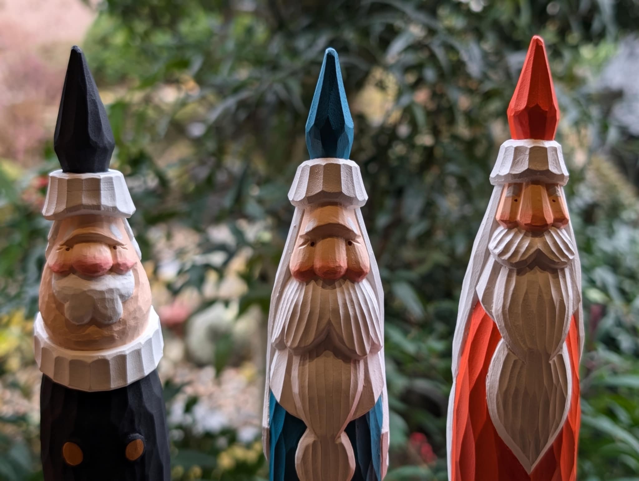 とんがりサンタいらっしゃい♪