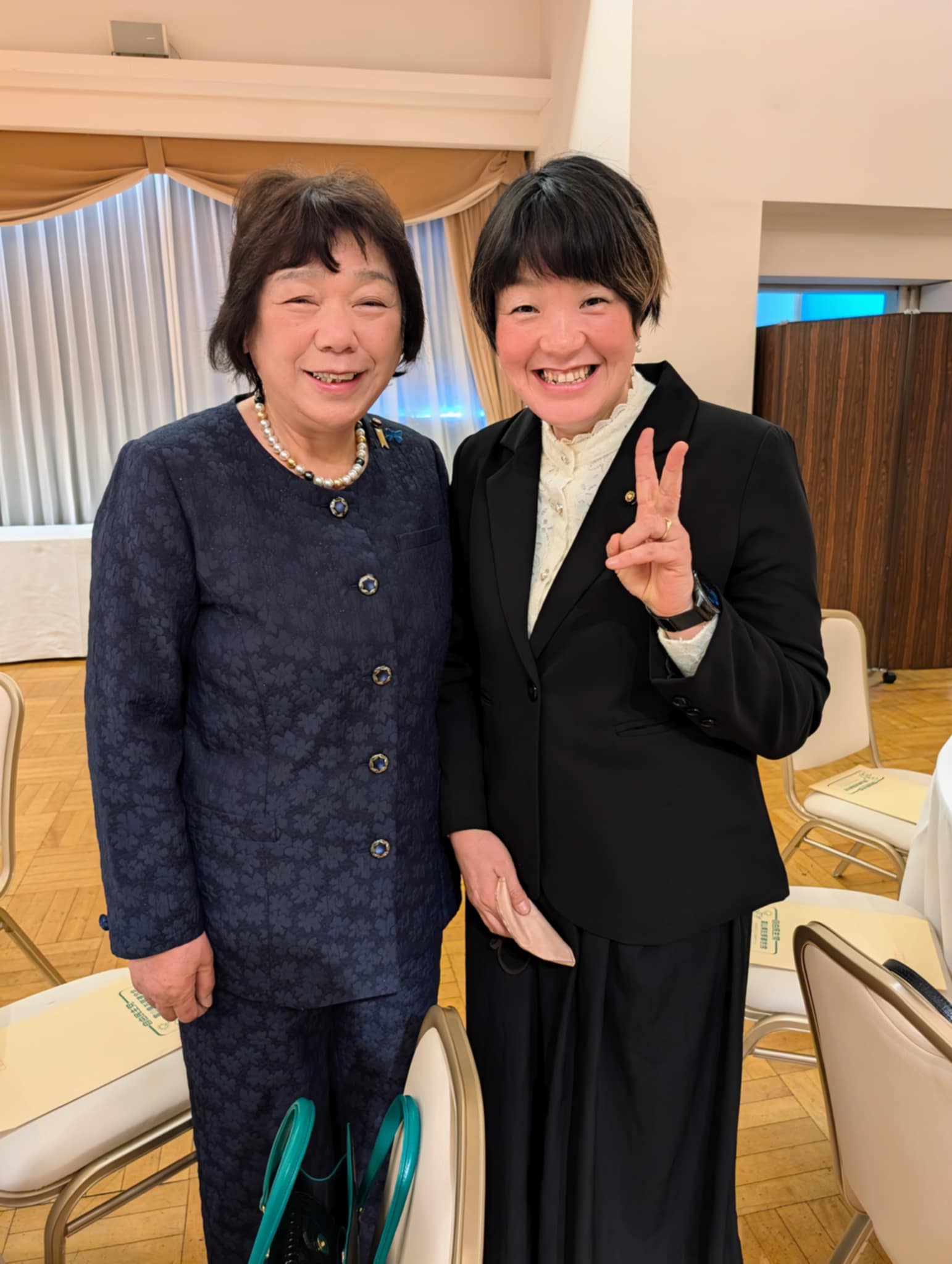 自由民主党富山県支部連合会「女性部新春初顔合わせ」初出席