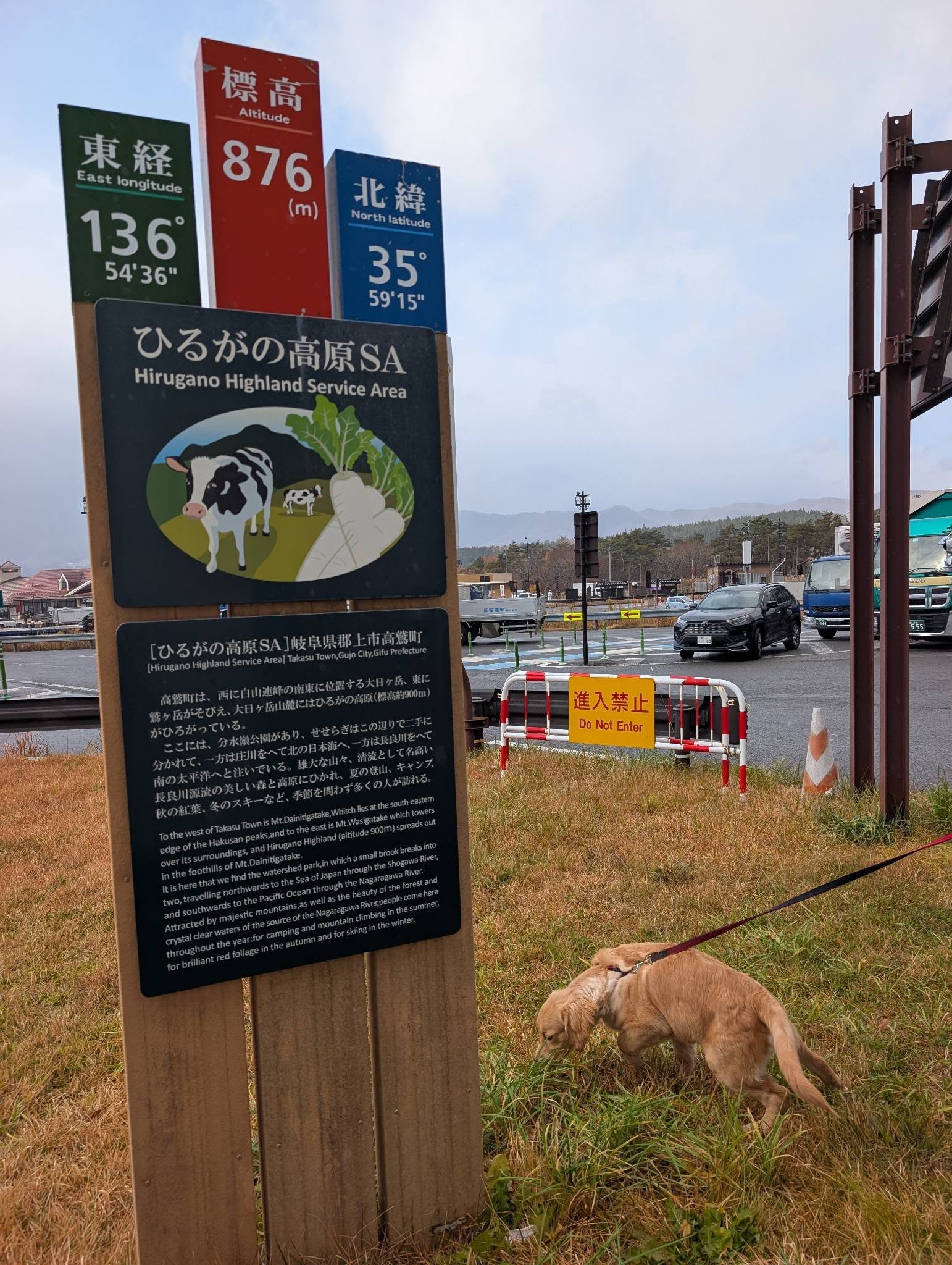 アッシュと初めての遠出♪