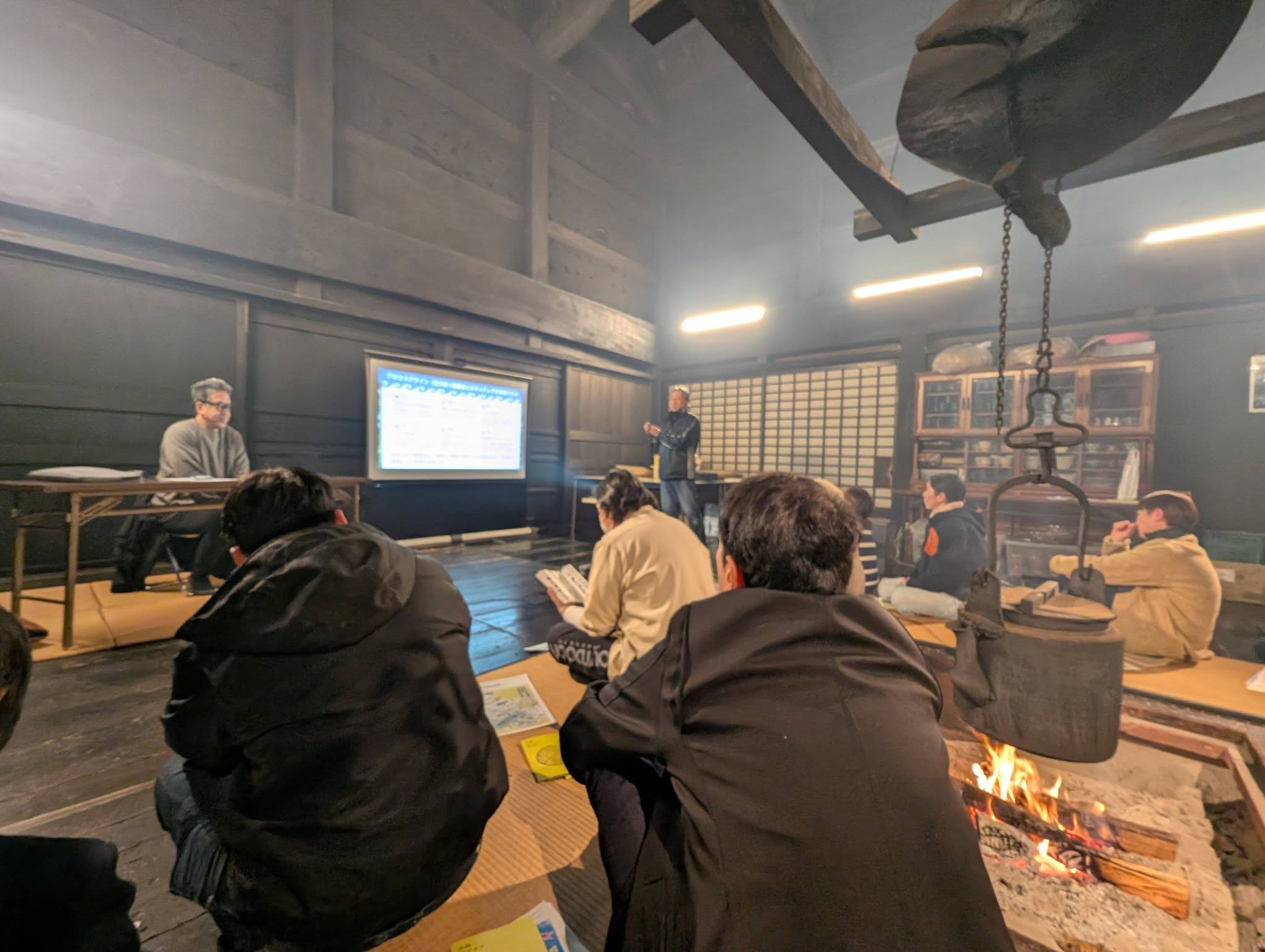 ２月の囲炉裏を囲む会